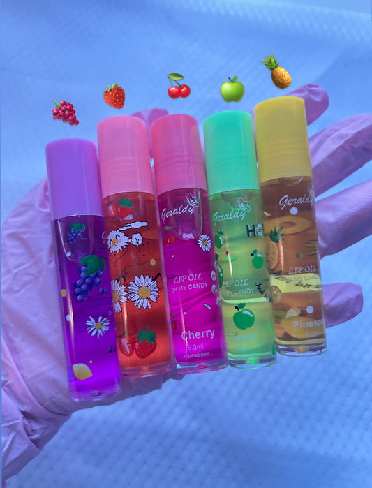 Mixed bundle lip oils set 5 pcs