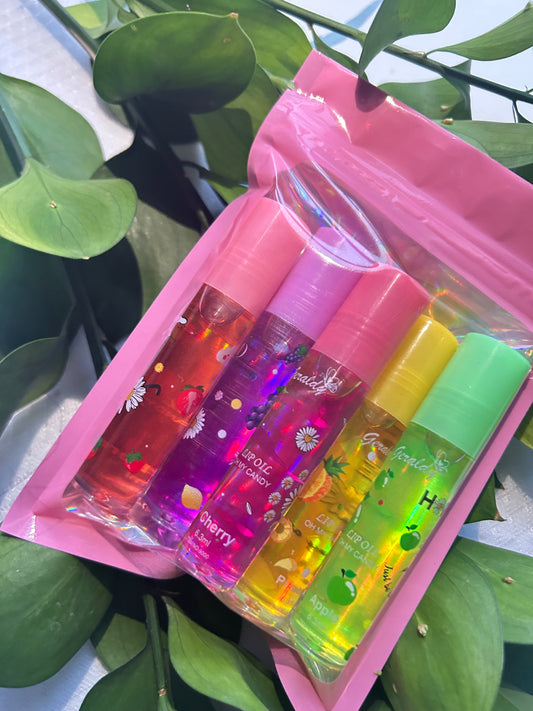 Mixed bundle lip oils set 5 pcs